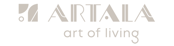 Grey Artala Art of Living brand logo